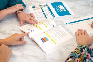 reviewing data